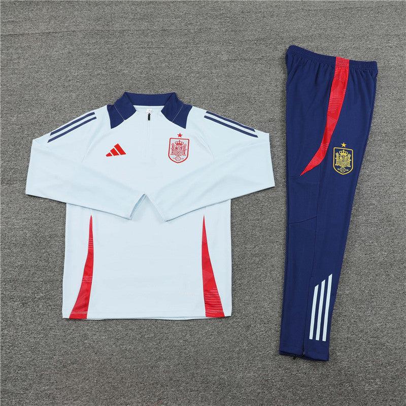Conjunto da Espanha 2024/25 Masculino Adidas - Azul Claro