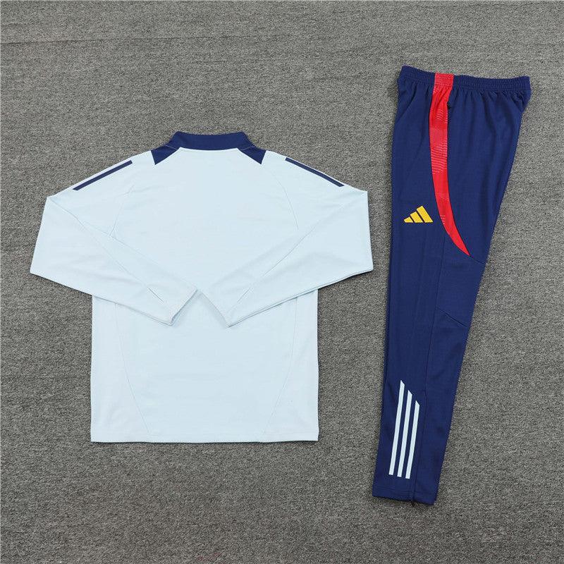 Conjunto da Espanha 2024/25 Masculino Adidas - Azul Claro
