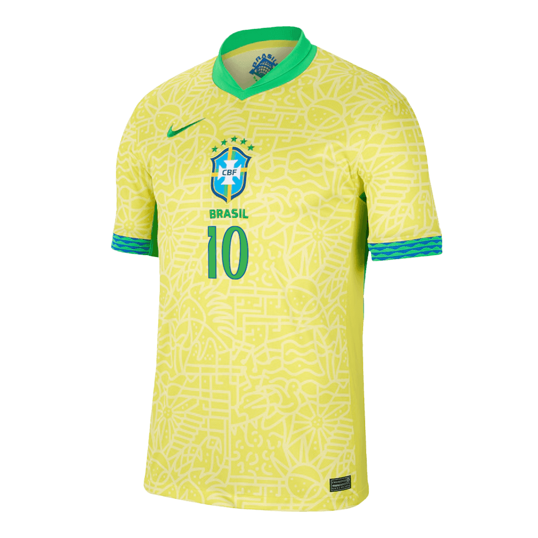 Camisa do Brasil 2024 Home Masculina - RODRYGO #10
