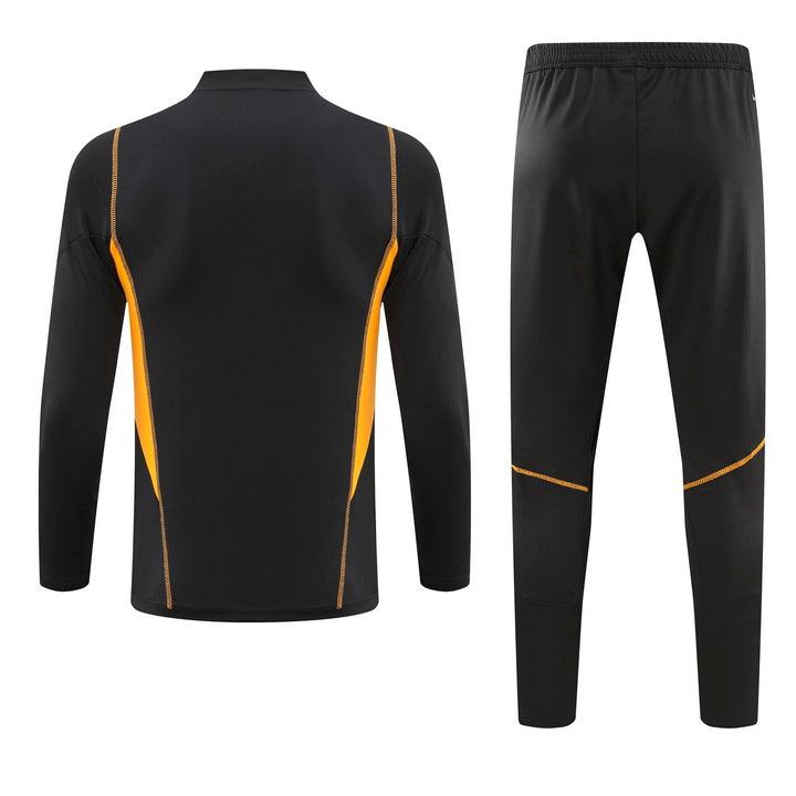 Conjunto do Internacional 2023/24 Masculino Adidas - Preto e Laranja