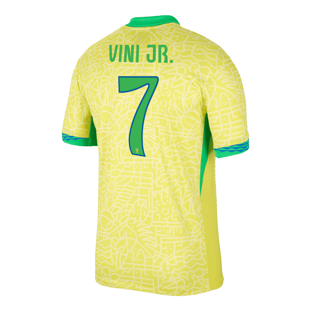 Camisa do Brasil 2024 Home Masculina - VINI JR. #7
