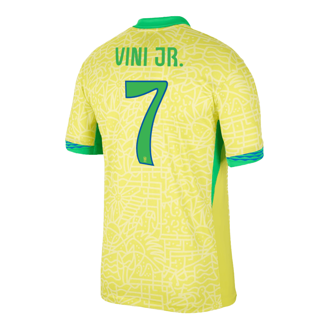 Camisa do Brasil 2024 Home Masculina - VINI JR. #7