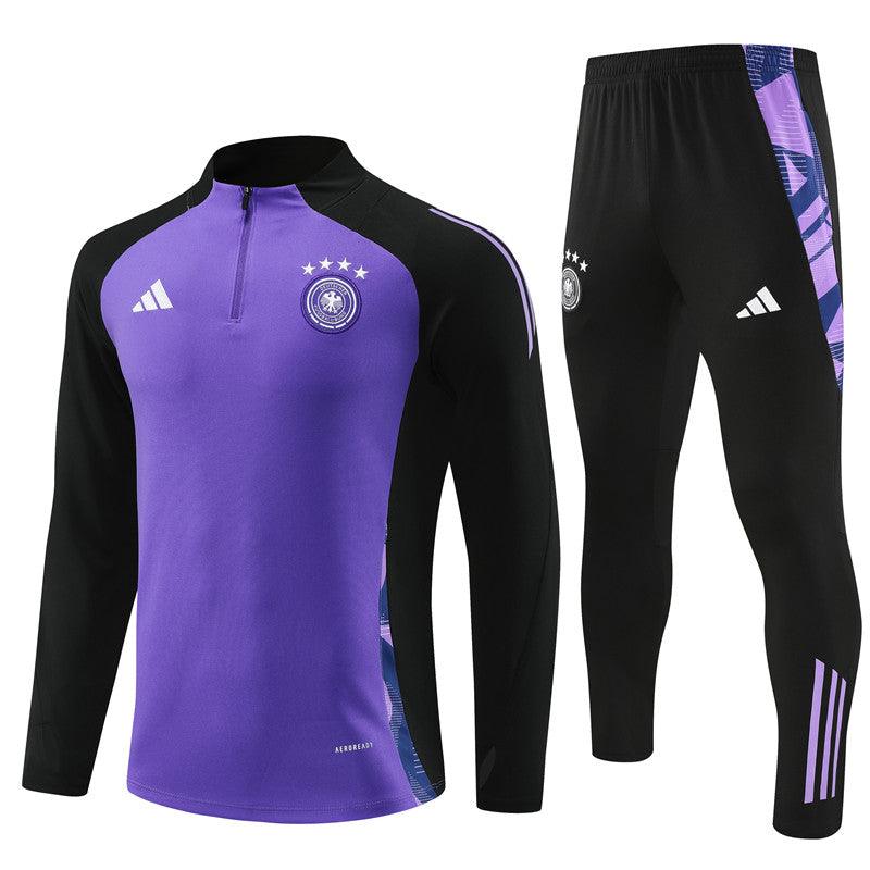 Conjunto da Alemanha 2024/25 Masculino Adidas - Roxo