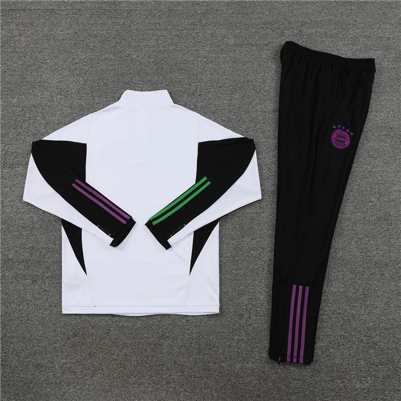 Conjunto do Bayern de Munique 2023/24 Masculino Adidas - Branco