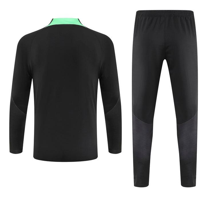 Conjunto do Liverpool 2023/24 Masculino Nike - Preto e Verde