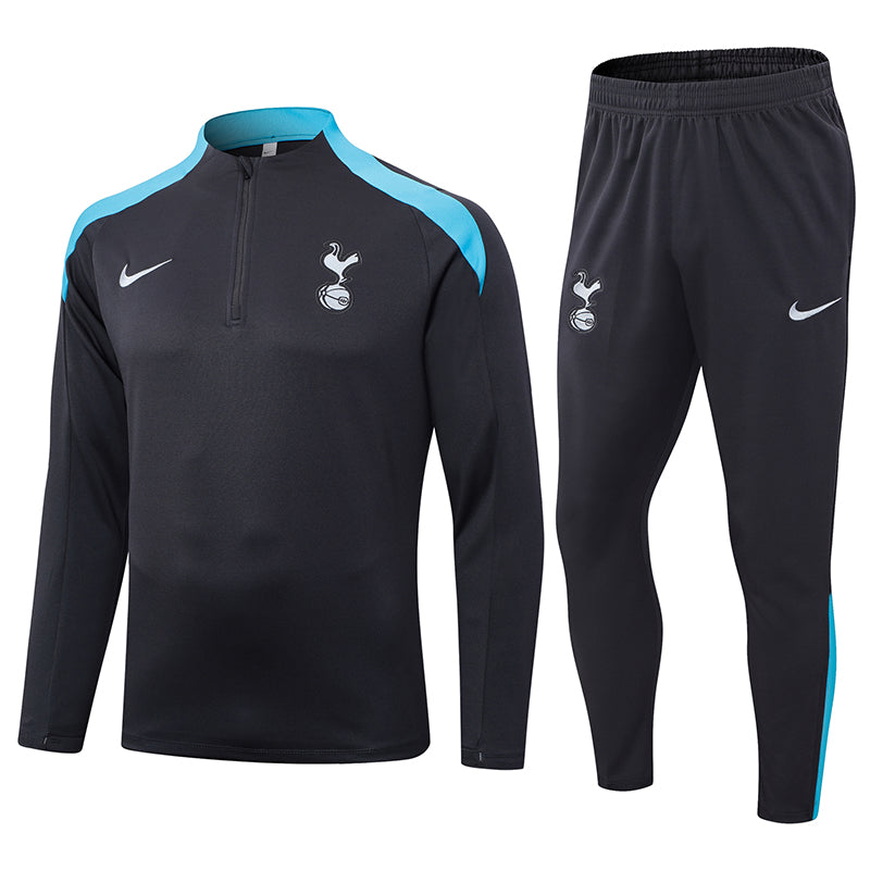 Conjunto do Tottenham 2024/25 Masculino Nike - Cinza e Azul