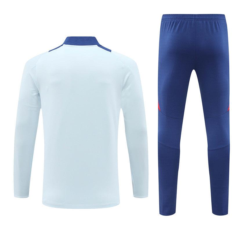 Conjunto da Espanha 2024/25 Masculino Adidas - Azul Claro