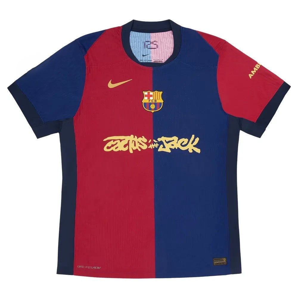 [PRONTA ENTREGA] Camisa do Barcelona x Travis Scott 2024/25 Away Masculina – Versão Jogador