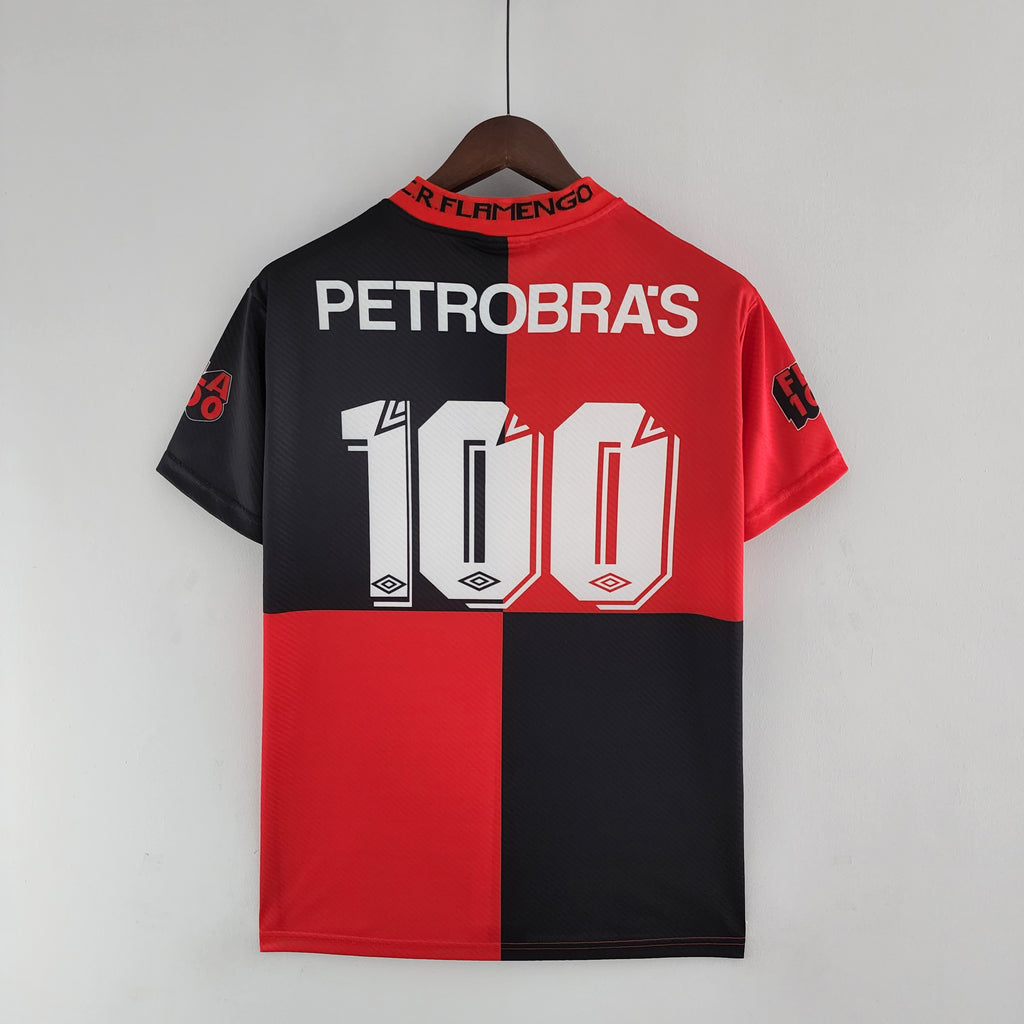 Camisa Retrô do Flamengo 1995/96 Centenário Masculina - 100th