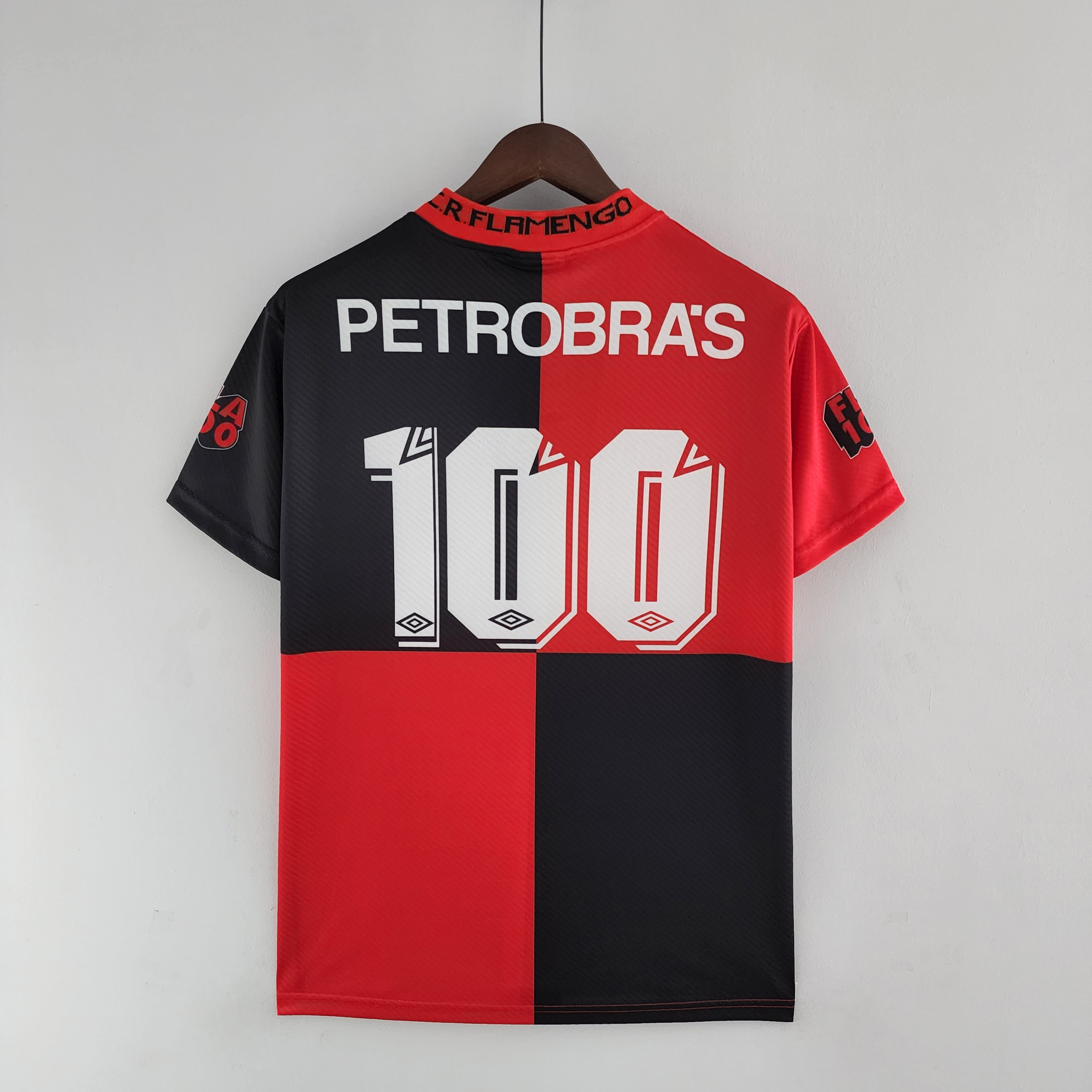 Camisa Retrô do Flamengo 1995/96 Centenário Masculina - 100th