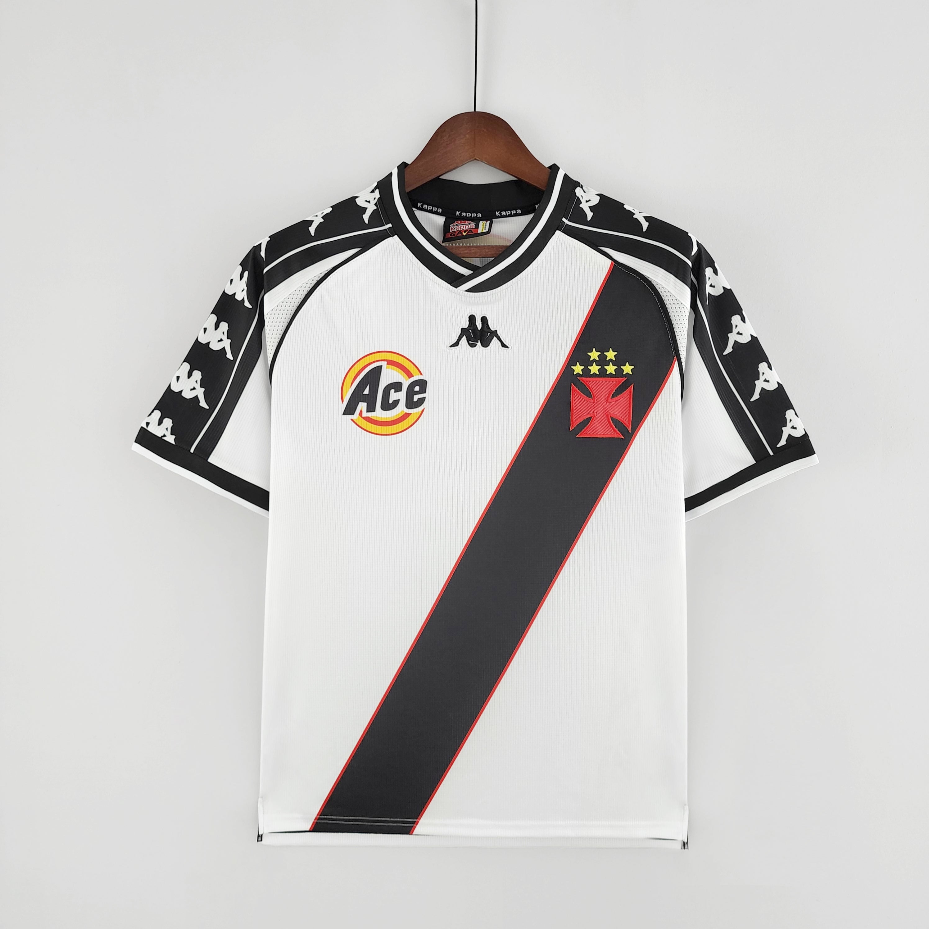 Camisa Retrô do Vasco da Gama 1999/00 Away Masculina - Kappa