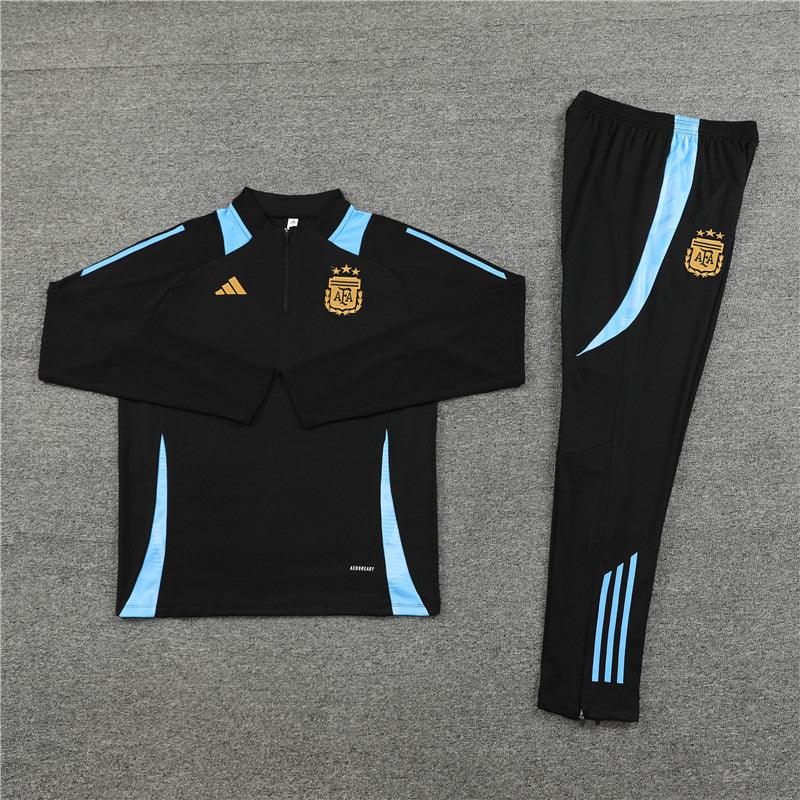 Conjunto da Argentina 2024/25 Masculino Adidas - Preto