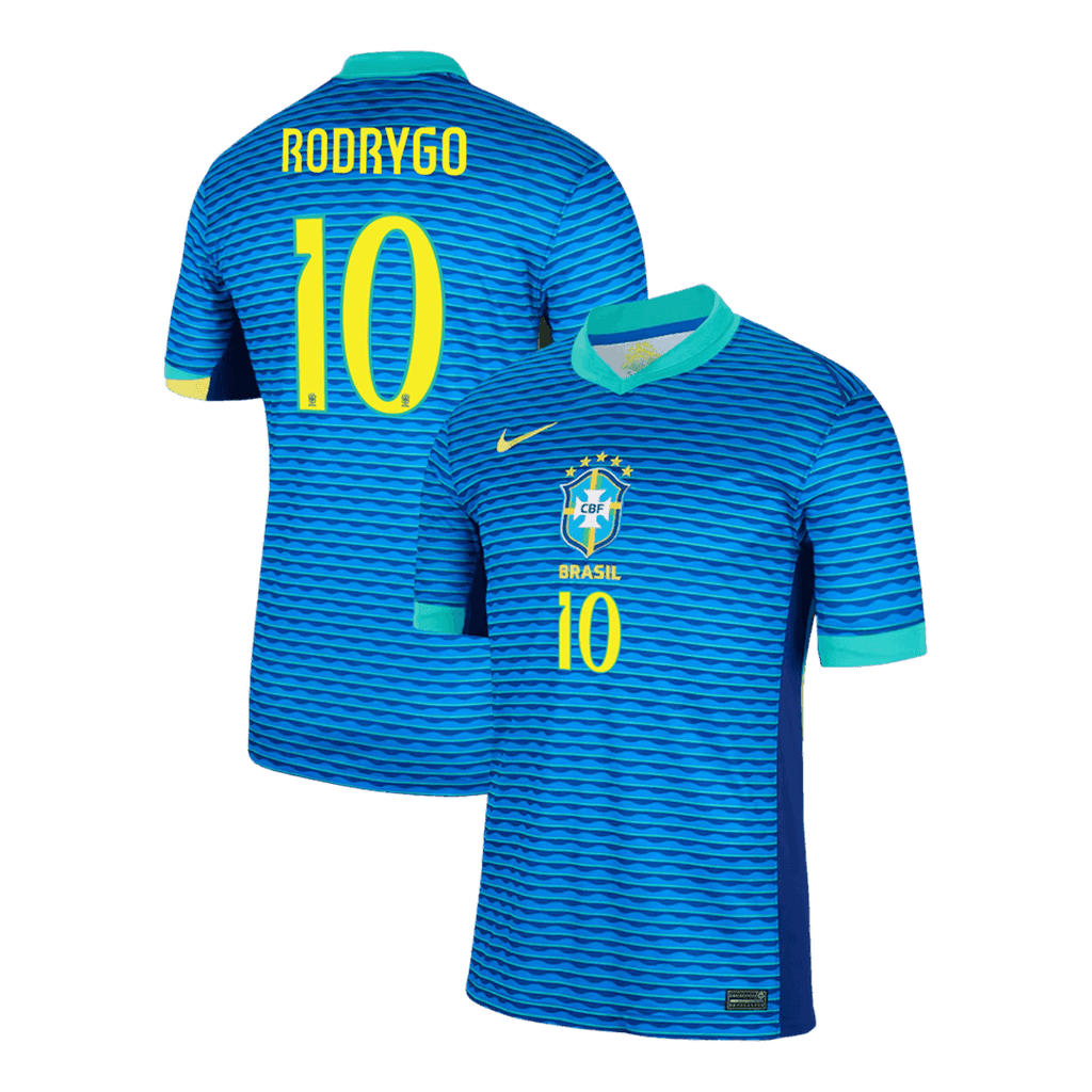 Camisa do Brasil 2024 Away Masculina - RODRYGO #10