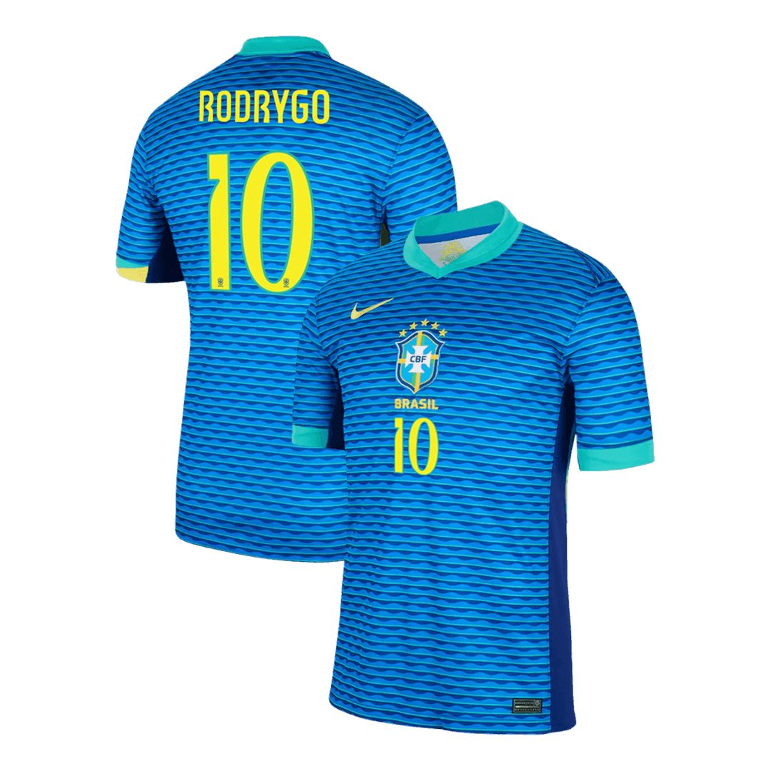 Camisa do Brasil 2024 Away Masculina - RODRYGO #10
