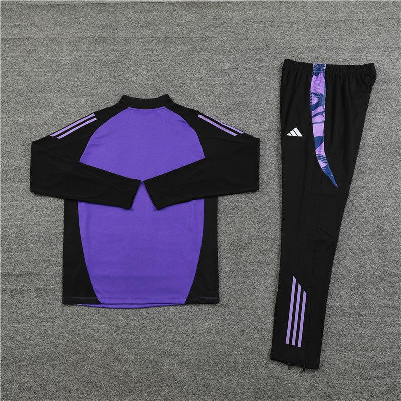 Conjunto da Alemanha 2024/25 Masculino Adidas - Roxo