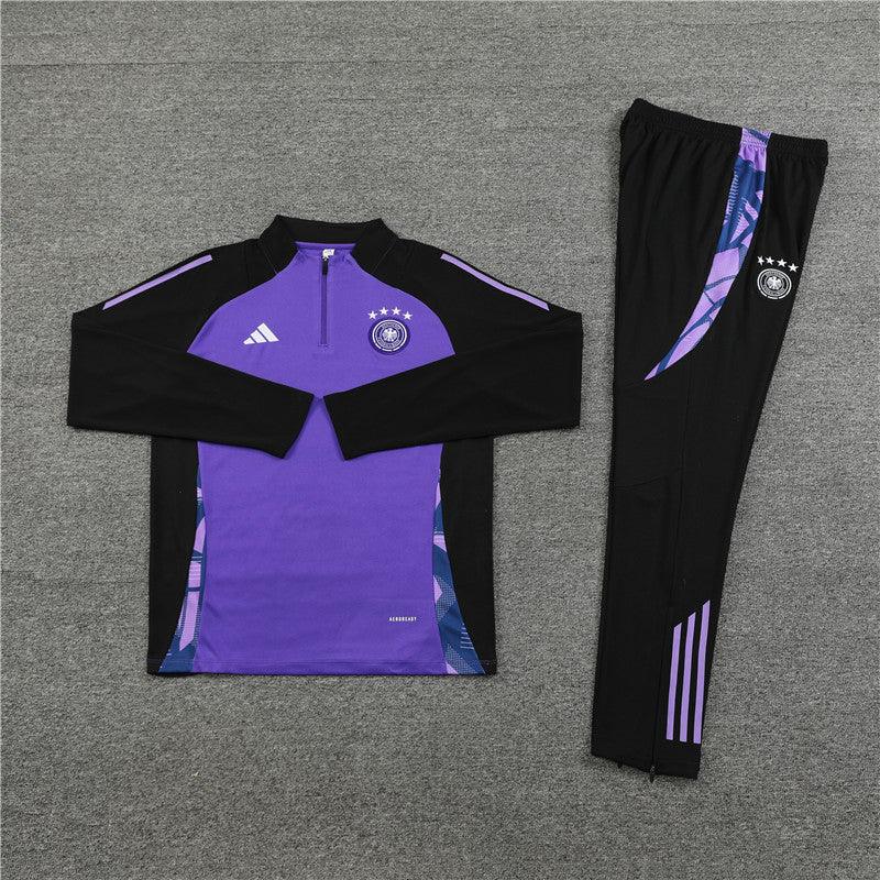 Conjunto da Alemanha 2024/25 Masculino Adidas - Roxo