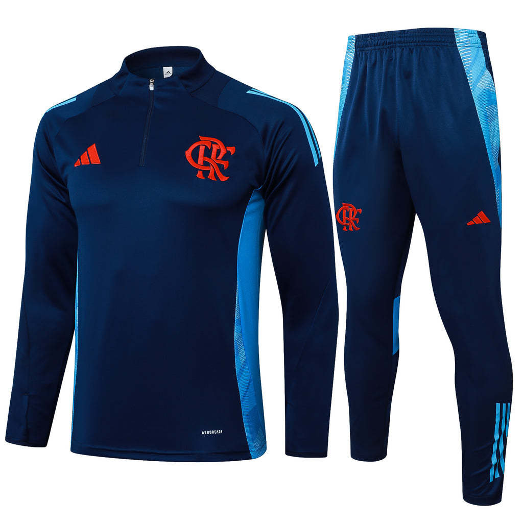 Conjunto do Flamengo 2025/26 Masculino Adidas - Azul Escuro