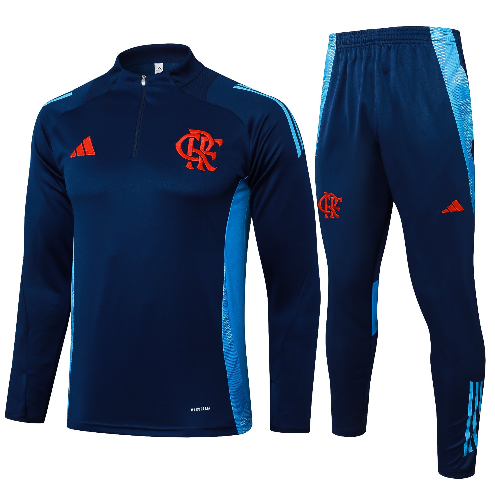Conjunto do Flamengo 2025/26 Masculino Adidas - Azul Escuro