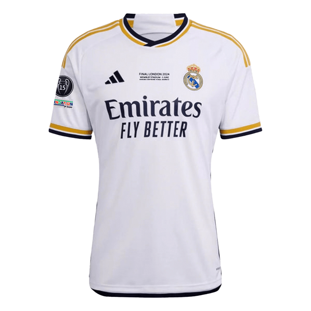 Camisa do Real Madrid 2023/24 Home Masculina - Final UCL