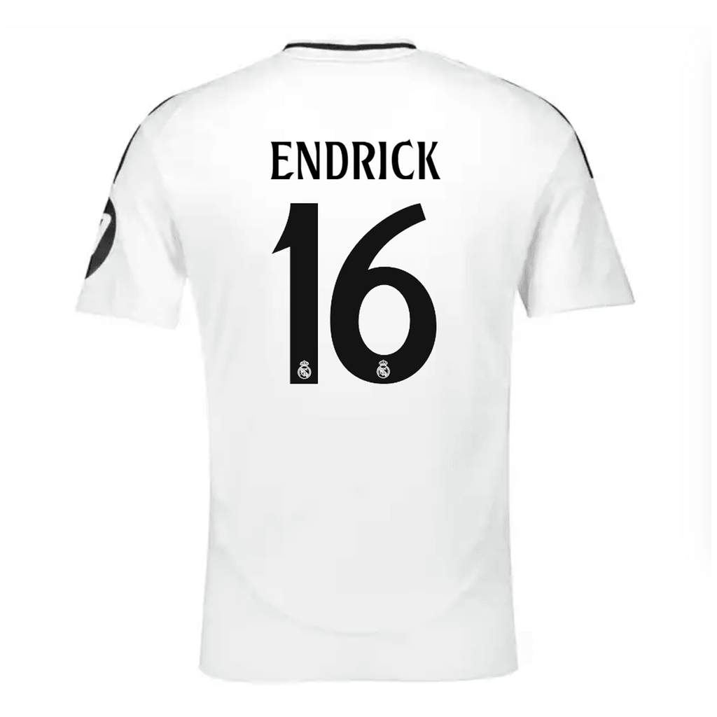 Camisa do Real Madrid 2024/25 Home Masculina - ENDRICK #16