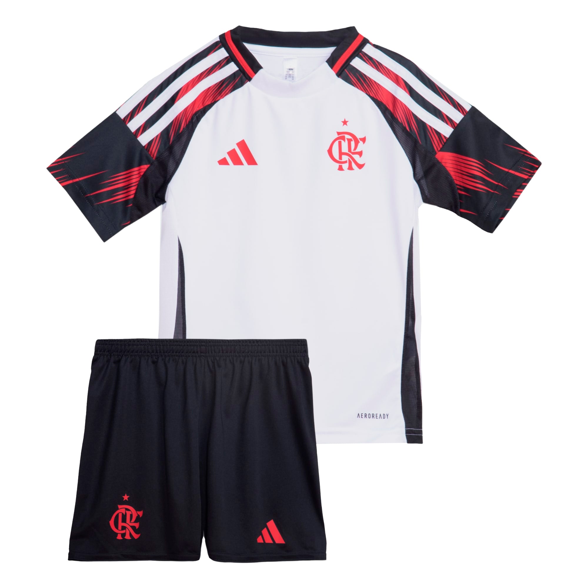 Kit Infantil do Flamengo 2025/26 Away