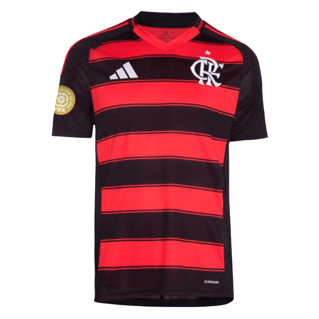 Camisa do Flamengo 2025/26 Home Masculina + Patch Mundial de Clubes