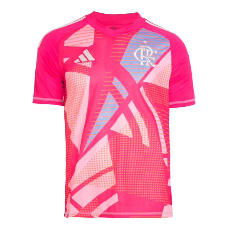 Camisa do Flamengo 2025/26 Masculina Goleiro - Rosa
