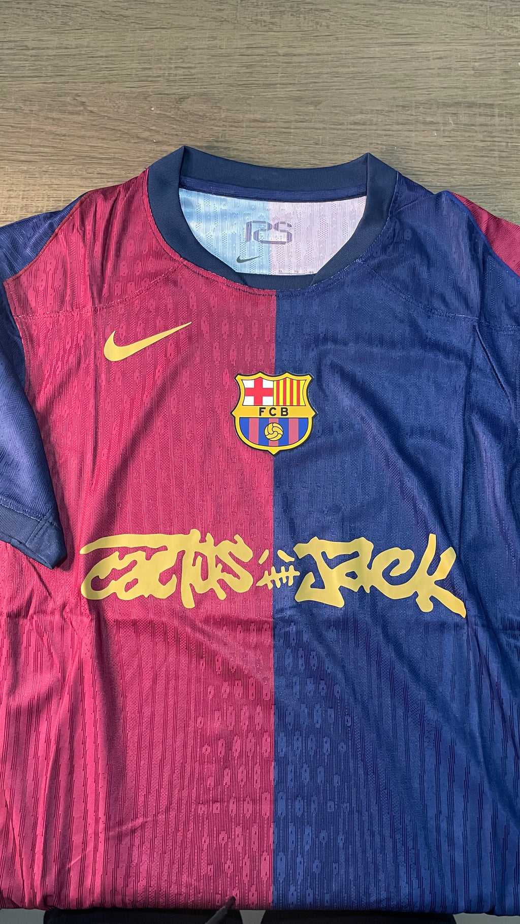 [PRONTA ENTREGA] Camisa do Barcelona x Travis Scott 2024/25 Away Masculina – Versão Jogador