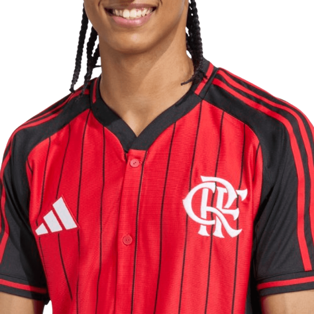 Camisa do Flamengo 2025/26 Baseball Masculina