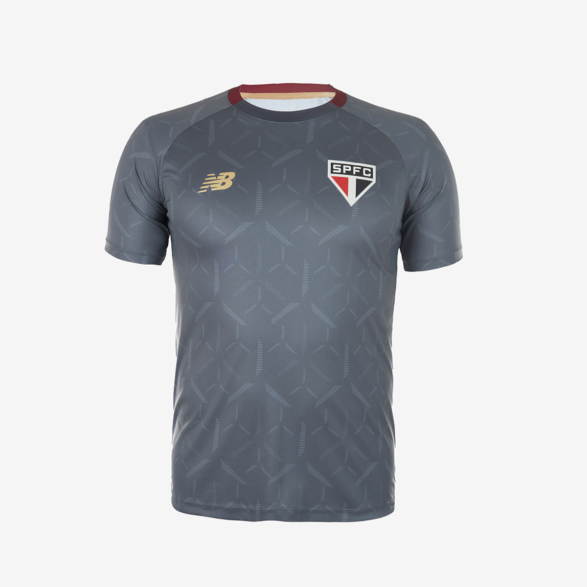 Camisa Treino do São Paulo 2025/26 - Cinza