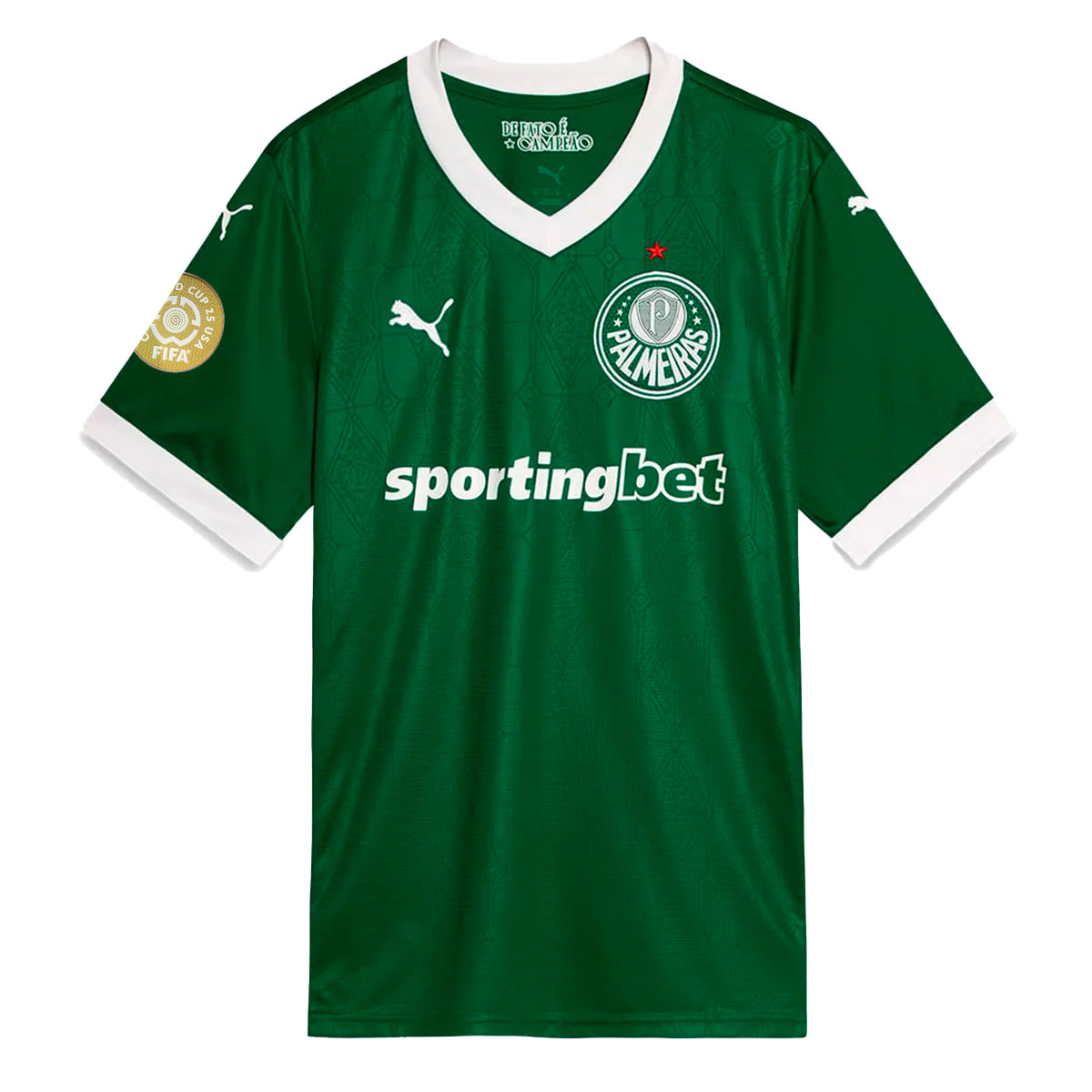 Camisa do Palmeiras 2025/26 Home Masculina + Patch Mundial de Clubes