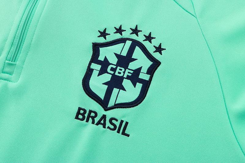 Conjunto do Brasil 2023/24 Masculino Nike - Verde