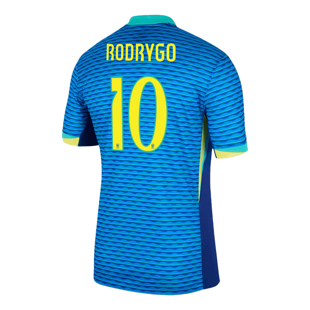 Camisa do Brasil 2024 Away Masculina - RODRYGO #10