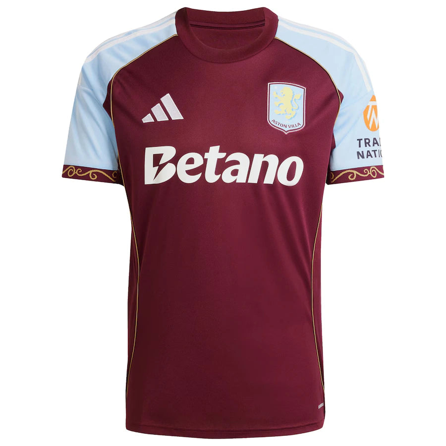 Camisa do Aston Villa 2025/26 Home Masculina
