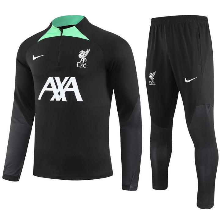 Conjunto do Liverpool 2023/24 Masculino Nike - Preto e Verde