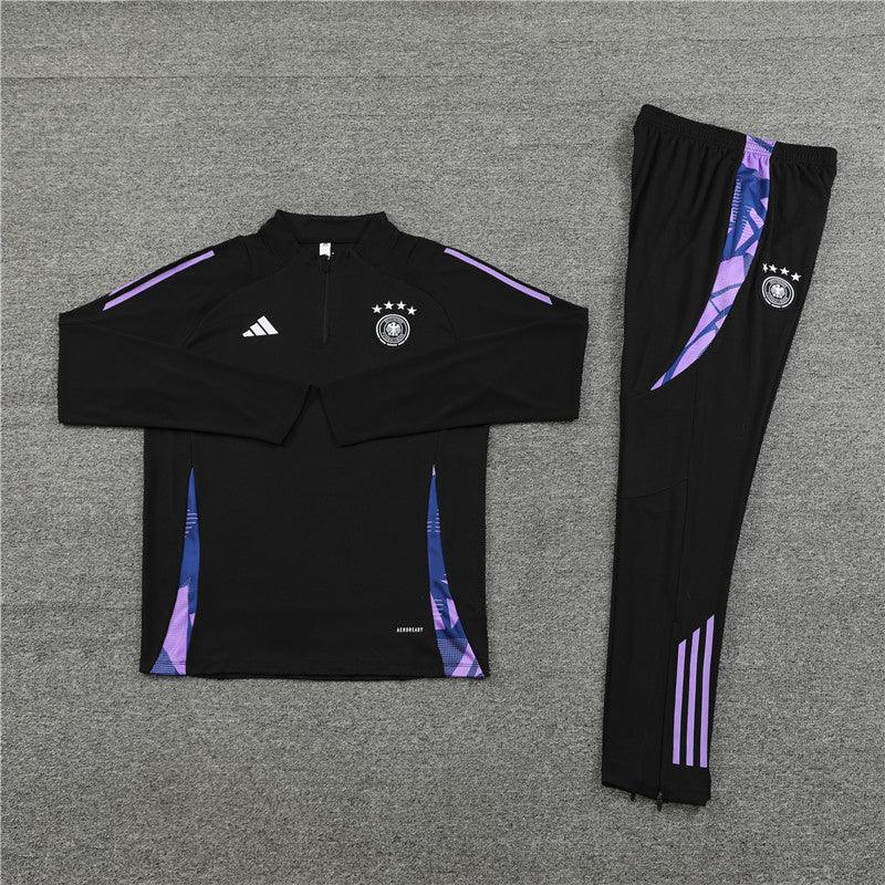 Conjunto da Alemanha 2024/25 Masculino Adidas - Preto