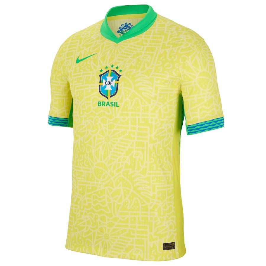 Camisa do Brasil 2024 Home Masculina - Versão Jogador