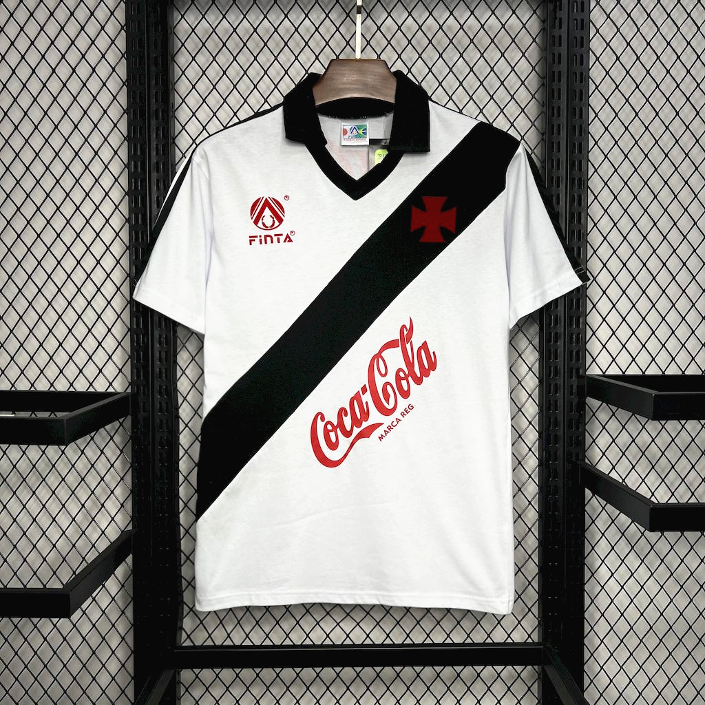 Camisa Retrô do Vasco da Gama 1988 Away Masculina - Finta
