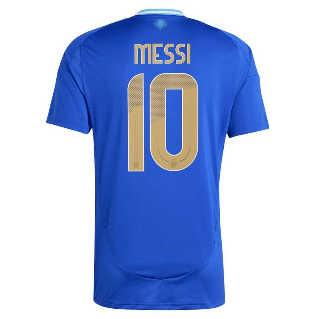 Camisa da Argentina 2024 Away - Patch Copa + MESSI #10 - Loja Futz