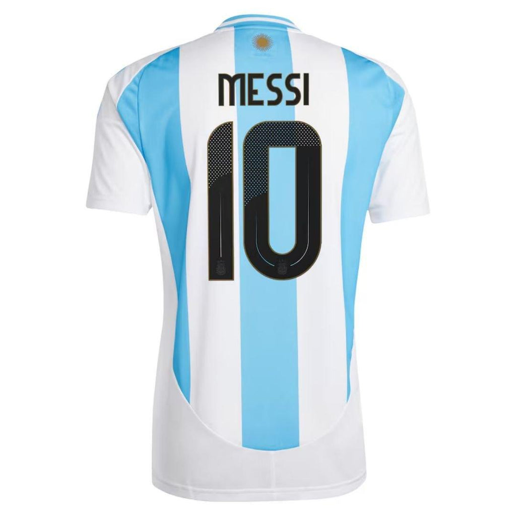 Camisa da Argentina 2024 Home - Patch Copa + MESSI #10 - Loja Futz