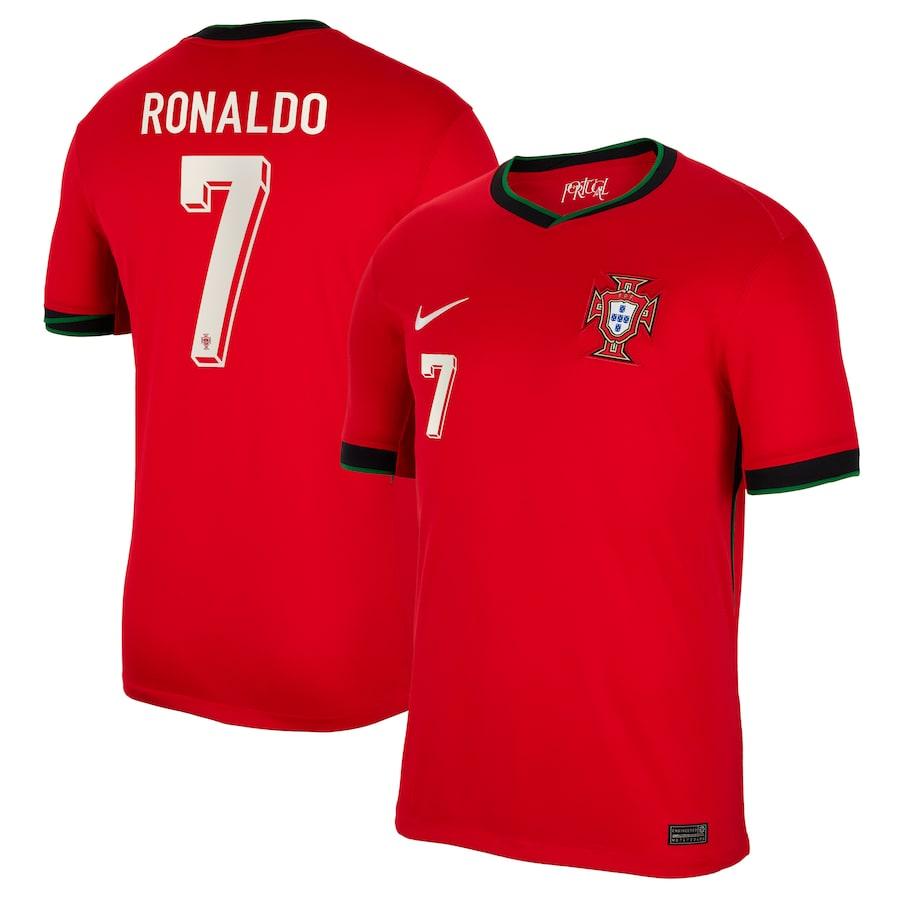 Camisa de Portugal 2024 Home - RONALDO #7 - Loja Futz - Camisas de Time