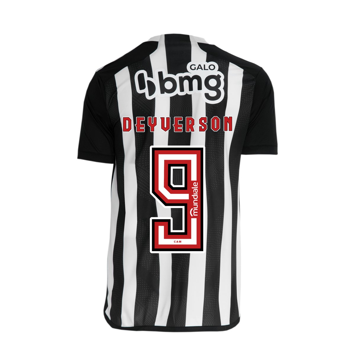 Camisa do Atlético Mineiro 2024/25 Home - DEYVERSON #9 - Loja Futz - Camisas de Time
