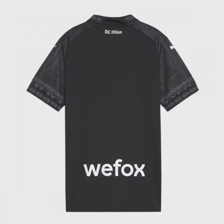 Camisa do Milan x Pleasures Preta Masculina - 2024/25 - Loja Futz