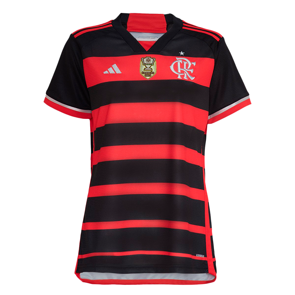 Camisa do Flamengo 2024/25 Home Feminina - Patch Campeão