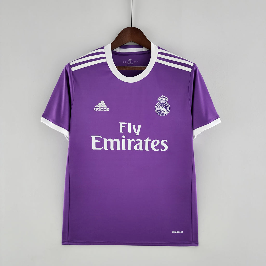 Camisa Retrô do Real Madrid 2016/17 Away Masculina