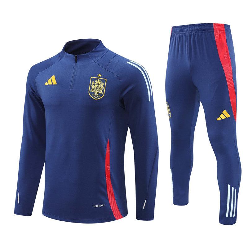 Conjunto da Espanha 2023/24 Masculino Adidas - Azul