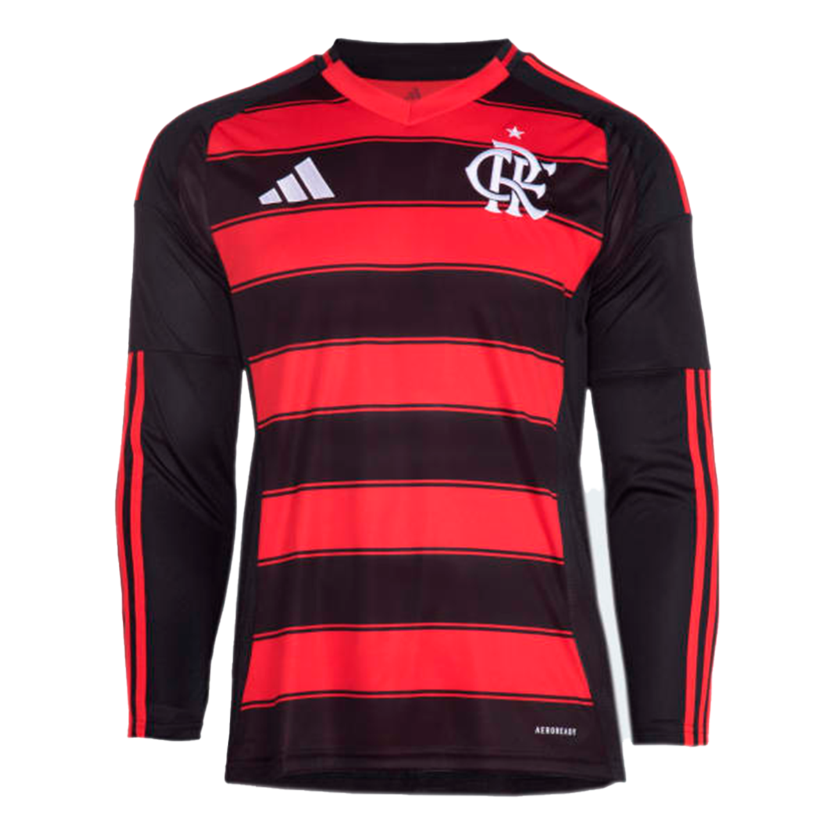 Camisa do Flamengo 2025/26 Home Masculina - Manga Longa