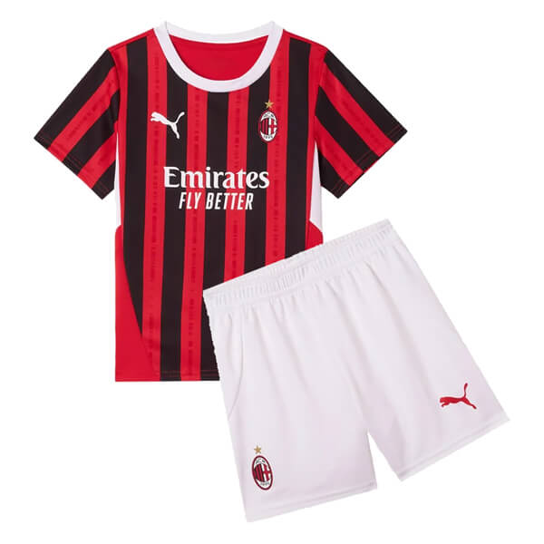 Kit Infantil do Milan 2024/25 Home