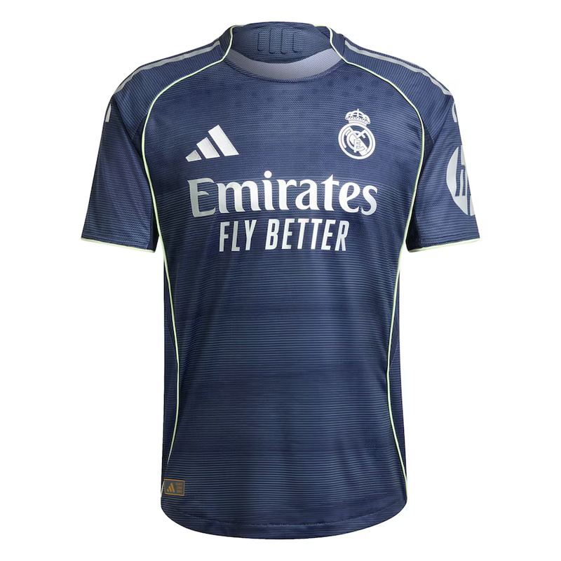 [PRONTA ENTREGA] Camisa do Real Madrid 2025/26 Away Masculina – Versão Jogador