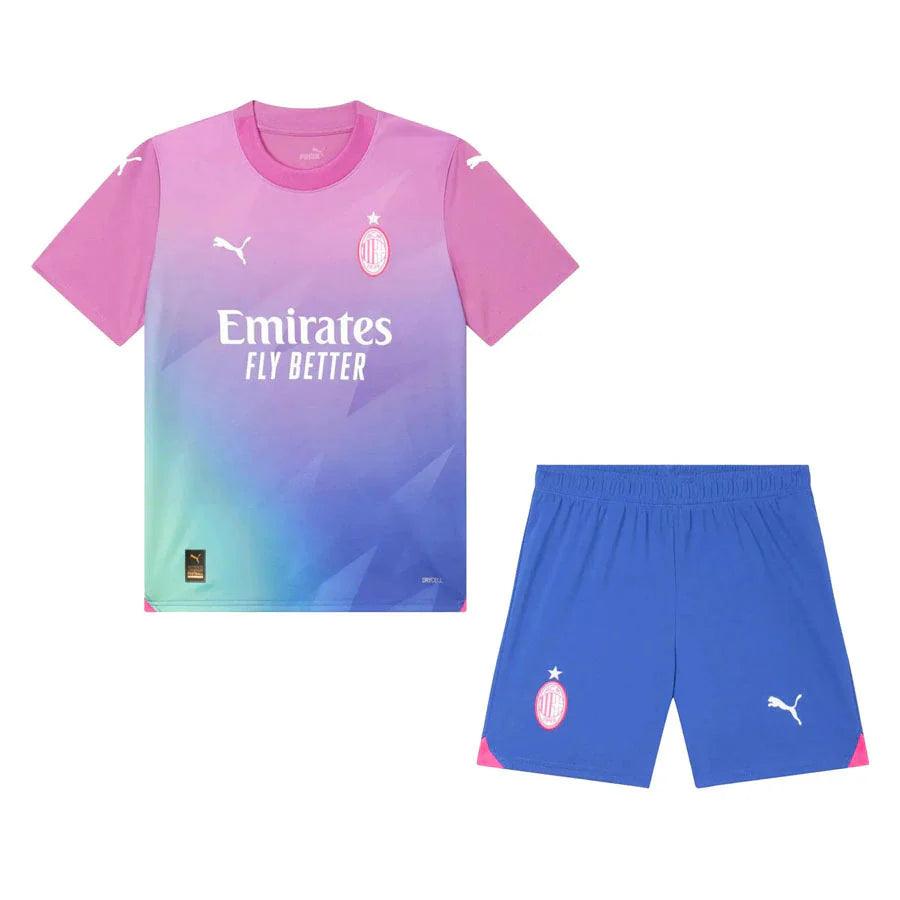 Kit Infantil do Milan 2023/24 Thid